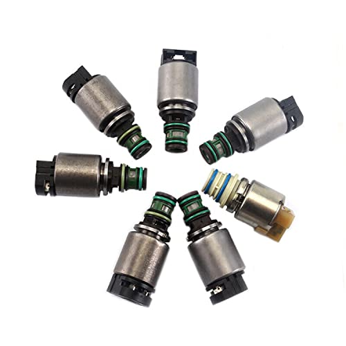 ZDKK 7PCS 6R80 Transmission Solenoid Set Compatible with F150/Mustang/Transit 2009-2018 2.2L-5.2L Replaces# 6R60 6R80