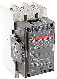 ABB A185-30-11-84 Contactor, 110 - 120 VAC Coil, 156 A at 3-Phase, 250 A at 1-Phase