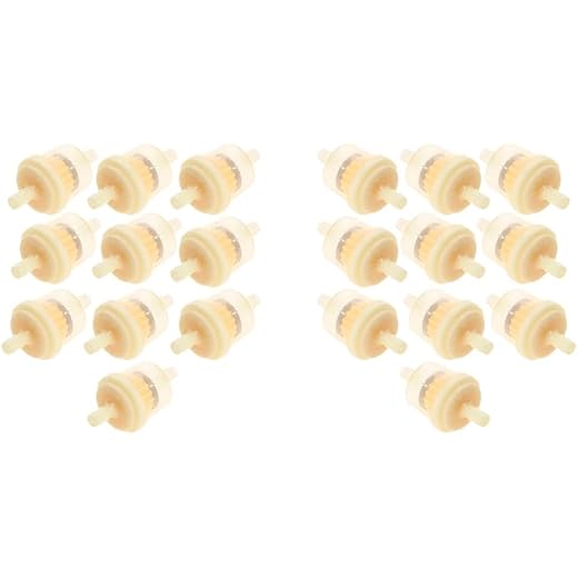 CALANDIS 20 Pcs Plastic Fuel Filter