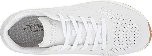 Image of Skechers Womens Uno - Stand On Air White 7.5 B - Medium