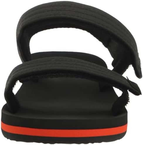 Reef Boy's Kids Ahi Convertible Sport Sandal, Grey/Orange, 5 Big | Image 1