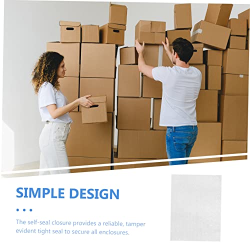 Tofficu Bolsa com 100 peças, à prova de choque, bolsas de vedação, bolsa de engrossamento, envelopes