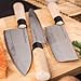 Imagen de CUCHILLO DE ACERO INOXIDABLE CON MANGO DE MADERA DE ARCENIPON YANAGIBA 24 cm 3C