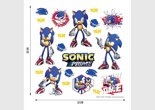 Vinilo Decorativo Sonic ADKS 3934 para Niños 30 x 30 cm miniatura 6