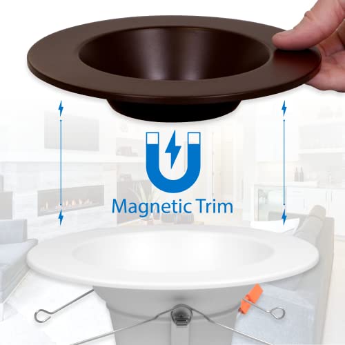 Image of DLR4(v6) 4-inch Oil-Rubbed Bronze Selectable Recessed LED Downlight (DLR4607120SOB)