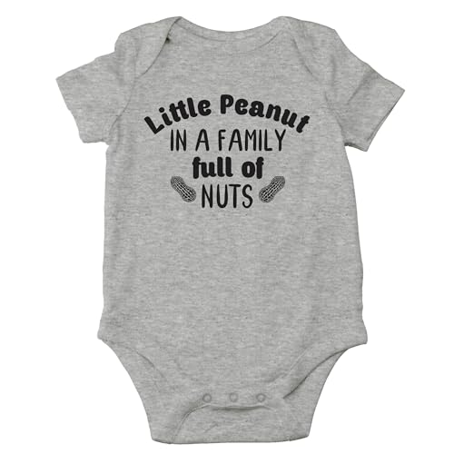 Image of CBTwear Little Peanut Baby Bodysuit - Adorable Boy Girl Romper Clothing Funny Cute Infant Outfit Unisex