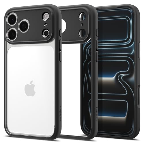 Image of Spigen for iPhone 17 Pro Case, Ultra Hybrid [TPU Covered Camera Control] [Anti-Yellowing] [No Magnet Ring] - Matte Black