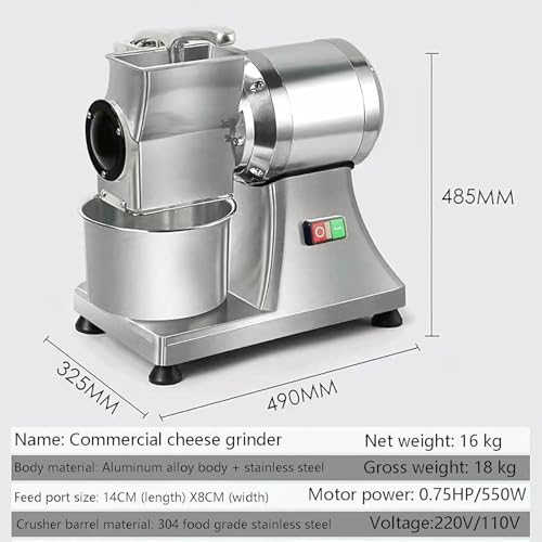 Rallador eléctrico para queso multifuncional miniatura 5