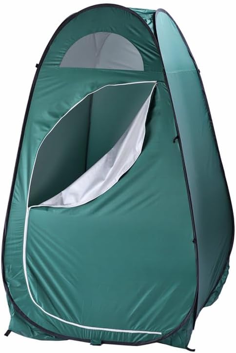 NOLLAM Portable Pop Up Privacy Tent Outdoor Camping Bathroom Toilet Shower Tent with Carrying Bag Outdoor Rain Shelter for Hiking Beach Picnic Fishing, Instant Rain Shelter Privacy Shelter, Green