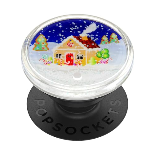 PopSockets Adhesive Phone Grip Holder Phone Stand Christmas - Tidepool Snowglobe Wonderland