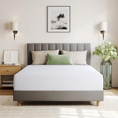 Top 10 Best Rv King Mattress 72x80 for Ultimate Comfort 3 EGOHOME RV King Memory Foam Mattress 10 Inch, Green Tea Gel for Cooler Sleep, Supportive & Pressure Relief, Bed in a Box, Medium, CertiPUR-US Certified Foam, 80' x 72', White