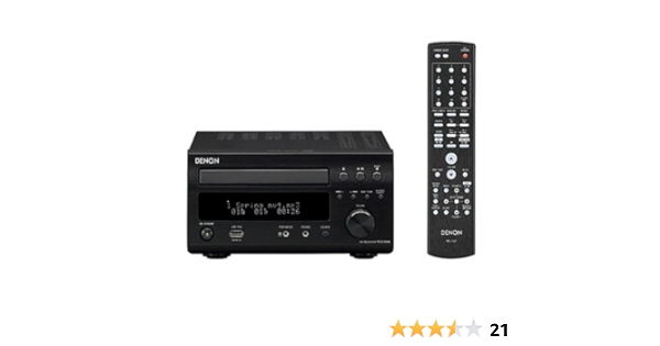 Denon CDレシーバー iPod対応 ブラック RCD-M38-K