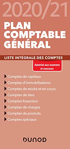 Télécharger Plan comptable général 2020/2021 - Liste intégrale des comptes: Liste intégrale des comptes (202 Gratuit