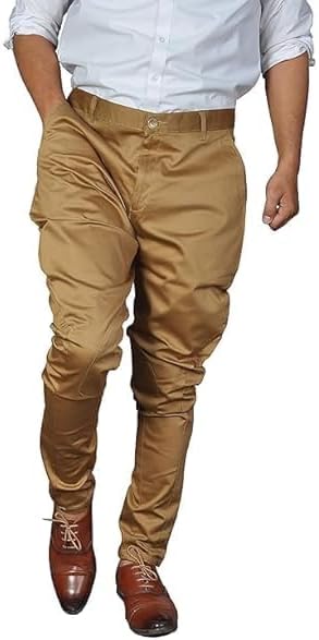 Jodhpur Breeches with KNEEPATCH for Men | Jodhpur Pants | Polo Pants | Fashion Wear Balloon Pants | Ethnic Trousers