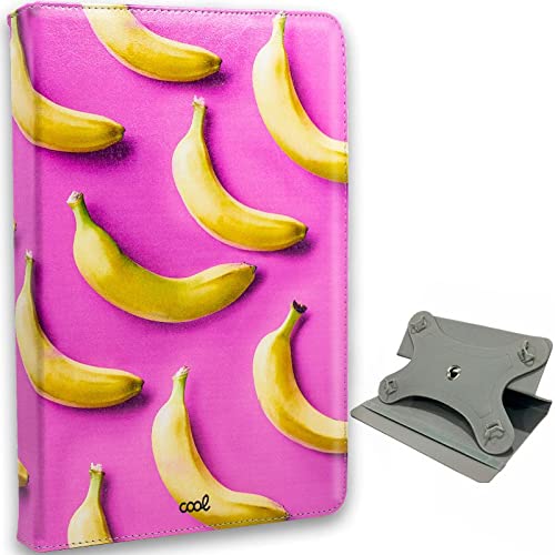 Étui Ebook Tablette Universelle Anti-Rayures Pochette de Transport Imprimé Bananes