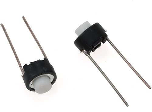 JAMCHE 1000pcs Mini Micro Switch Button Key Touch Switch DIP 6 * 6 * 5mm Tactile Tact Push Button Micro Switch Momentary for A-L-P-S