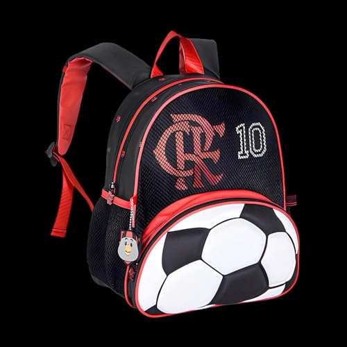 Mochila Infantil Flamengo Nação Meninos Crianças Escolar Oficial