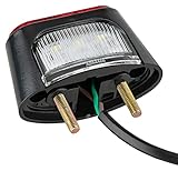 3 extrem helle SMD LED AUTOLIGHT 24 Motorrad LED Kennzeichenbeleuchtung mit Reflektor Quad Roller Anhänger