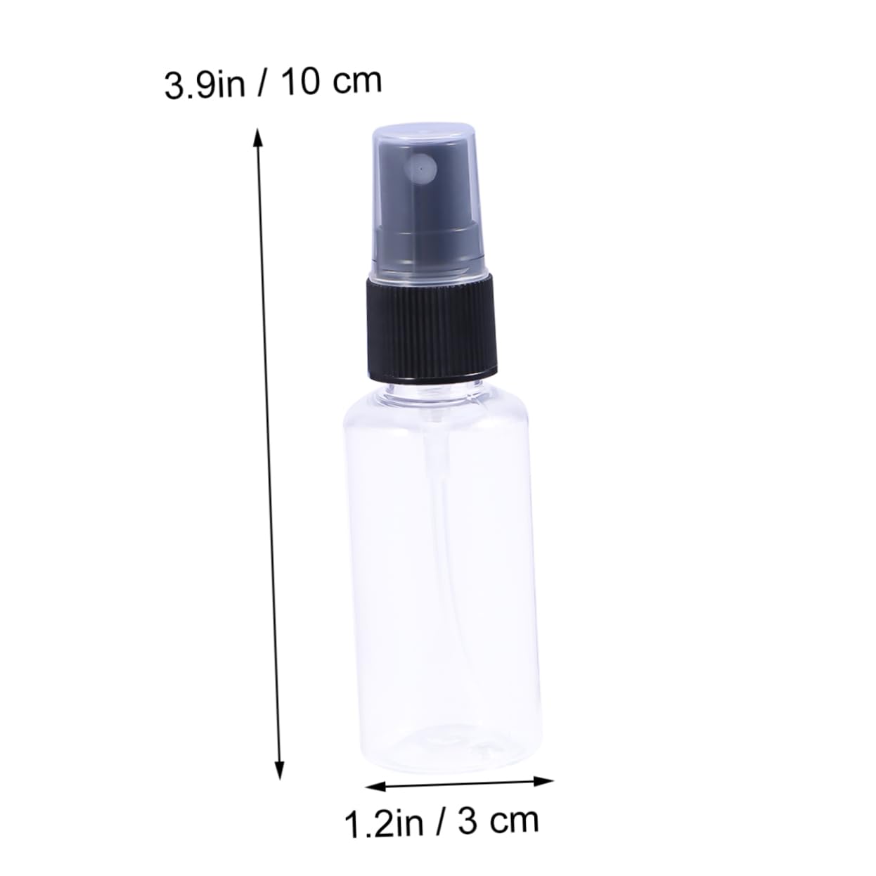 FOMIYES 3 Set Di Flaconi Spray Vuoti in Plastica Da 30 Ml Flaconi Da Viaggio Portatili Con Pulsante A Molla Per Profumo Dopobarba 12 Pezzi * 3