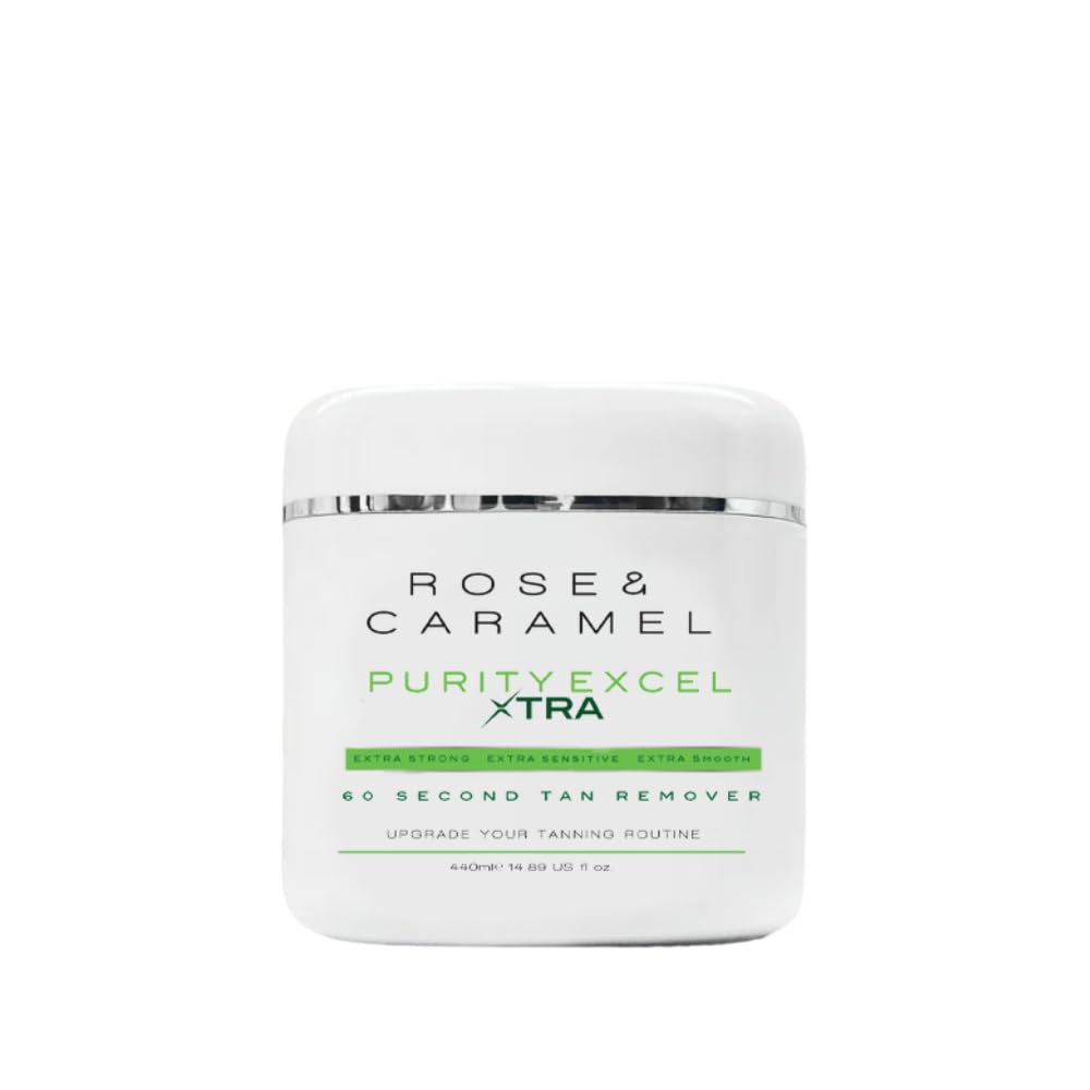 Rose & Caramel Purity Excel Xtra, 60 Second Tan Remover, Extra Strong, Extra Sensitive, Extra Smooth 440ml