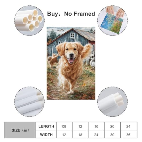 Cuadros decoracion de perro tierno para crear un salon calido y acogedor 2
