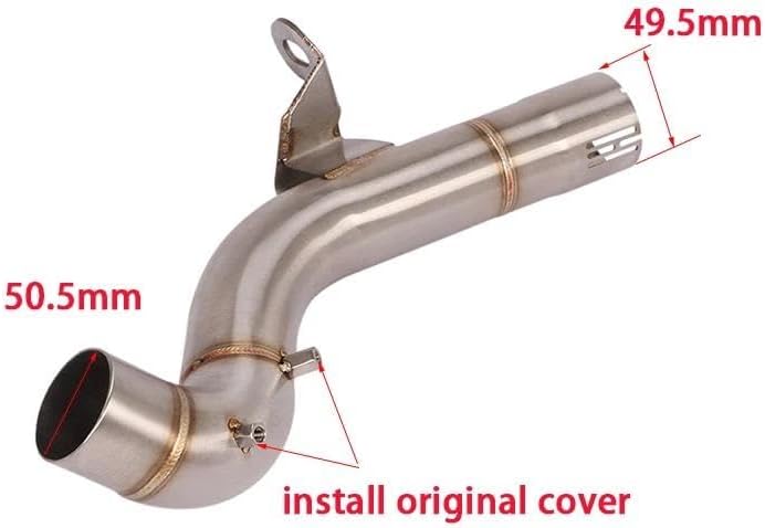 マフラーエキゾーストパイプ F750GS用 F850GS ADV用 オートバイの排気