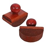 SUPVOX 2 Stück Holz Schreibtisch Tintenlöscher im Wipp Stil Schnelltrocknendes Tintenabsorptionswerkzeug für Kalligrafie und Büro