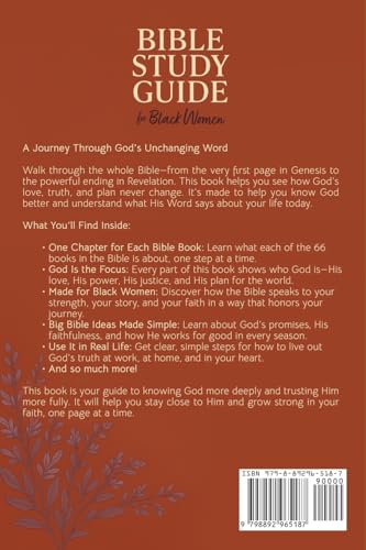 Image of Bible Study Guide for Black Women: How to Understand Every Book of the Bible with Clarity, Confidence, and Faith