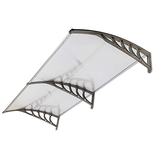 FCH Window Awning Door Canopy, 40" x 80" Window Awning Overhead Door Modern