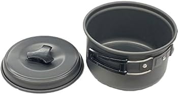 Amazon | アウトドア用軽量クッカー 500mL アルミクッカー 折畳み式