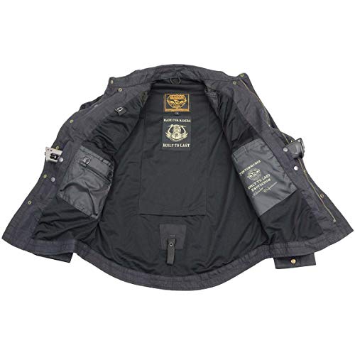 Milwaukee Leather Men's Solid CE Armored Shirt