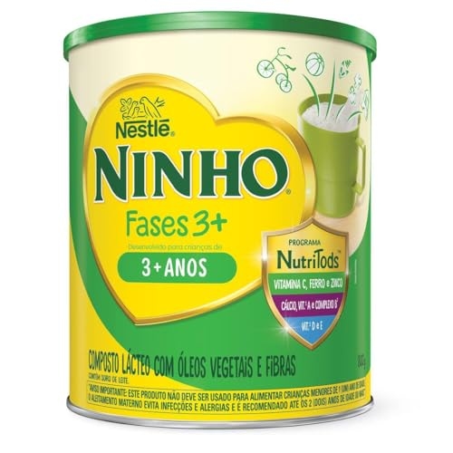Ninho - Composto Lácteo Fases 3+, 800g