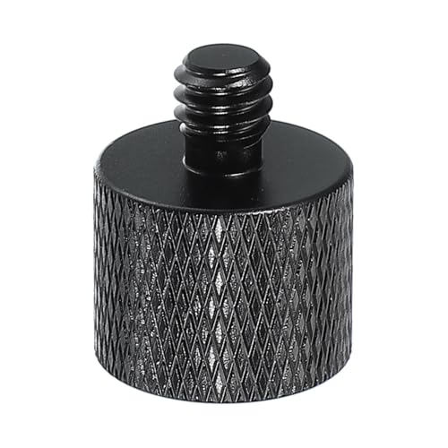 Adaptador tornillo 1/4 hembra macho PATIKIL conectores tuerca tripode soporte microfono 2