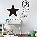 xingzhi David Bowie Autografo Stella Nera Adesivo Murale Camera dei Bambini Auto Portatile Super Star Musica David Bowie Adesivo Murale Vinile Decorazioni per La Casa 56Cmwidex46Cmhigh