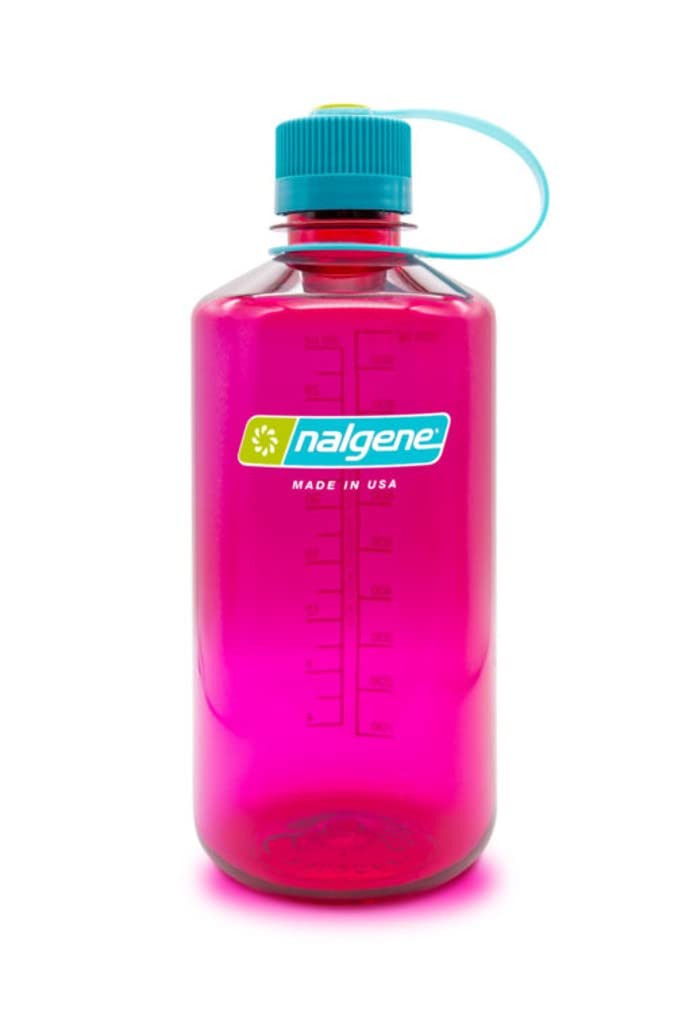 Nalgene Sustain Butelka na wodę z tritanu, bez BPA, wykonana z materiału pochodzącego z 50% plastikowych odpadów, 900 ml, wąski otwór
