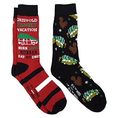 National Lampoon Christmas Vacation Men's 2 Pack Crew Socks? Cover