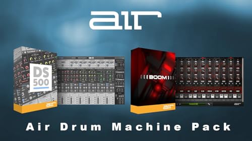 AIR Drum Machine Pack - The Ultimate Drum Machine Plugin Bundle (Download Card)