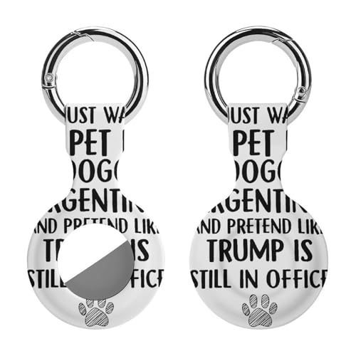 AirTag �P�[�X �G�A�^�O�L�[�z���_�[ DOGO ARGENTINO �G�A�^�O�J�o�[ ���^ �y�� �ϏՌ� �����h�~ �ϋv�� �g�ѕ֗� �����h�~ �q����p�̃��P�[�^�[ GPS�y�b�g�g���b�J�[