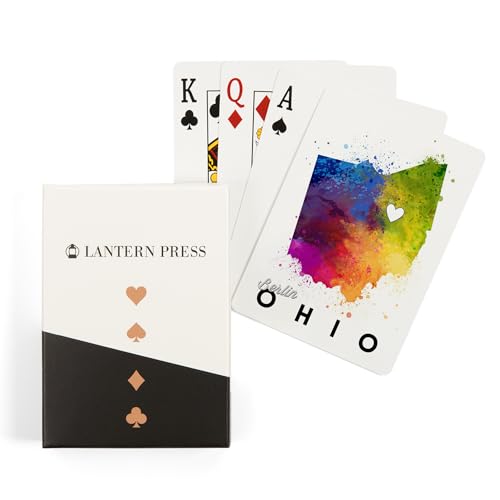 Baraja de Poker Berlin Ohio Acuarela 52 Cartas