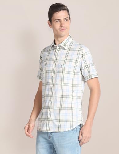 Image of U.S. POLO ASSN. Men's Cotton Regular Fit Shirt