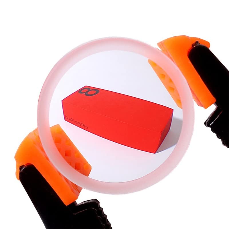 Microscope 2pcs Double Concave Lenses Zoom Mirror Optical Lens Microscope D56mm F-95mm