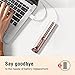 SEIHAI Facial Hair Removal for Women, Hair Removal Device, Rechargeable Hair Remover for Women, Facial Hair Remover for Face, Upper Lip, Chin, with a Branded Storage Bag