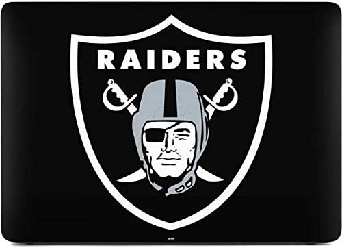Skinit Decal Laptop Skin Compatible with MacBook Pro 13in (2020) - Officially Licensed NFL Las Vegas Raiders Large Logo Design