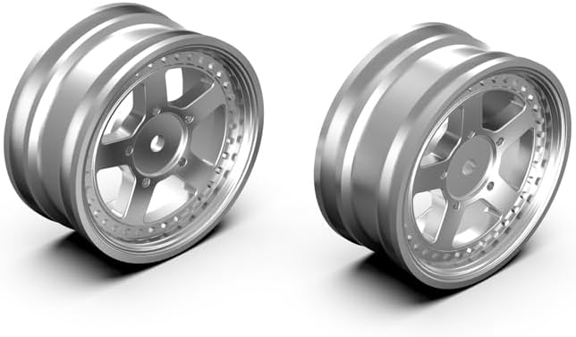 Silver Wheel Rim for 1/10 Scale On-Road Cars