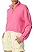 Bandier x Sincerely Jules_The Holly Half Zip Sweatshirt Bright Rose-L
