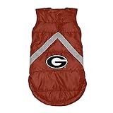 Littlearth NCAA Unisex NCAA Pet Puffer Vest, Unisex, rot, Xtra Large