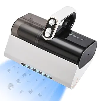 HYNSEN Bed Vacuum Cleaner, Anti-allergen Mattress Vacuum Cleaner with UV & High Heating Tech