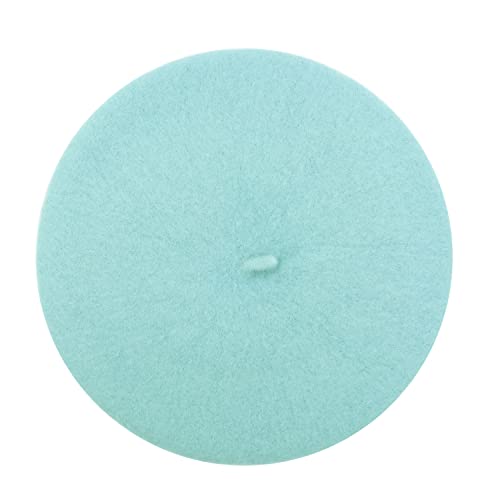 Image of Klong Women Wool Beret Hat French Style Solid Color