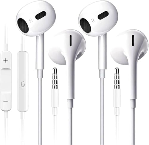 OLOMUCC LCz }CNt 3.5mm CC[Cz NAȒʘb mCYȂ iPad/iPhone/Android/m[gp\R/PCΉ 2pbN