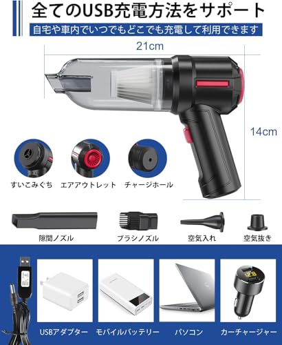 LAMONKE ハンディクリーナー XCQ-2025 の商品画像 1